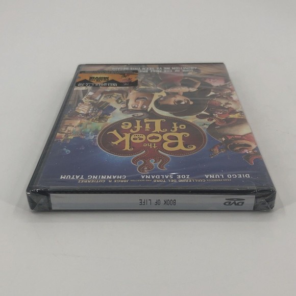 Book of Life Animated Movie DVD Family Comedy Channing Tatum Del Toro NEW Sealed - Picture 8 of 8